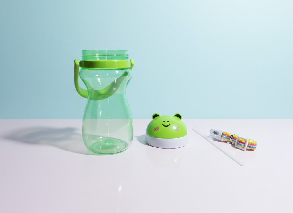 Baby Feeding Bottle with Straw – Perfect for Water & Juice