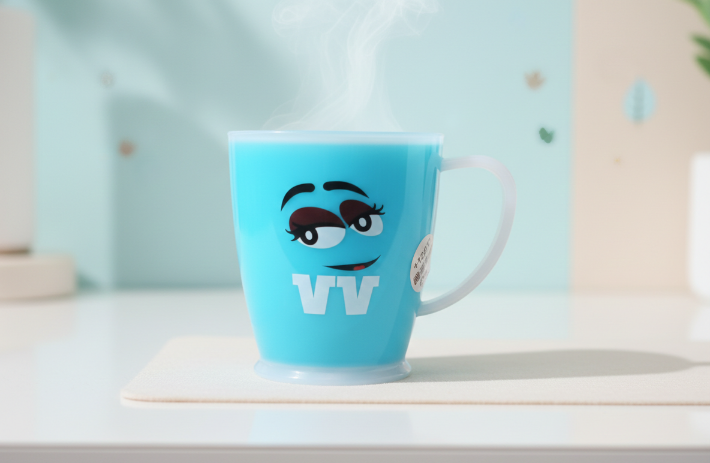 Stylish Plastic Tea Mug for Women