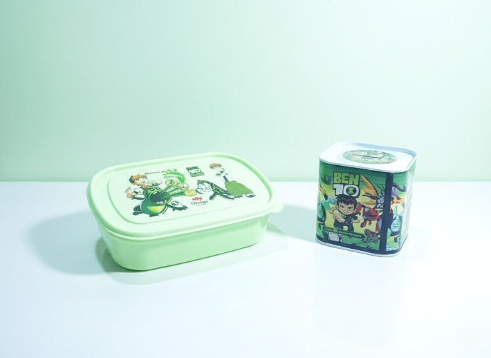 Pack of 2 Ben 10 Boy Set – Lunch Box & Money Box